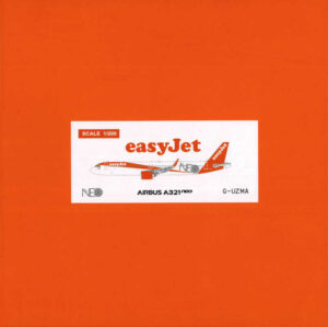 Airbus A321neo easyJet G-UZMA JC Wings EW221N003 1:200
