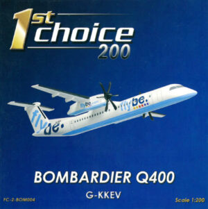 Bombardier Q400 flybe G-KKEV 1st choice FC-2-BOM004 1:200