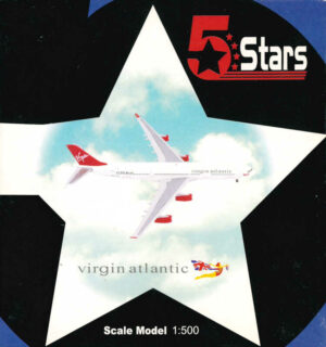 Airbus A340-300 Virgin Atlantic G-VFLY 5Stars FSVG113 1:500