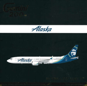 Boeing 737 MAX 9 Alaska Airlines N913AK Gemini Jets G2ASA855 1:200