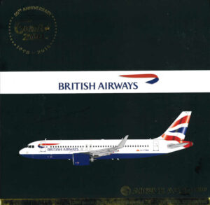 Airbus A320neo British Airways G-TTNA Gemini Jets G2BAW755 1:200