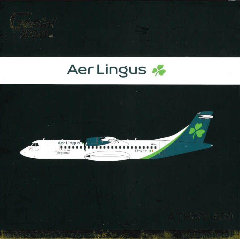 ATR-72-600 Aer Lingus EI-GPP Gemini Jets G2EIN1088 1:200