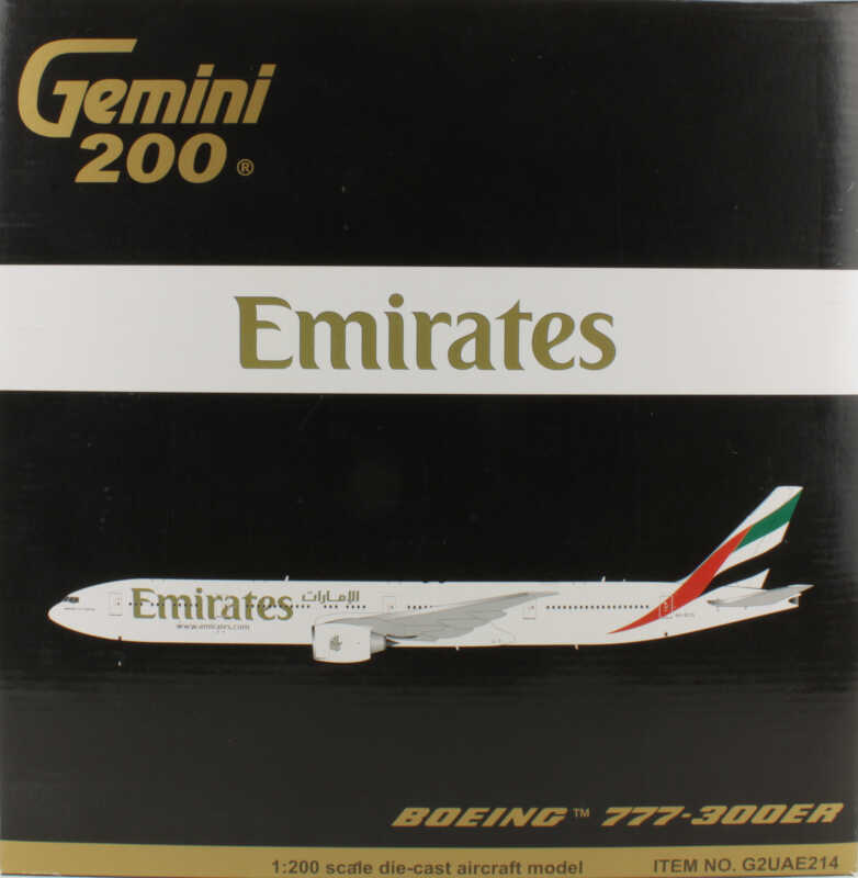 Boeing 777-300ER Emirates A6-ECS Gemini Jets G2UAE214 1:200