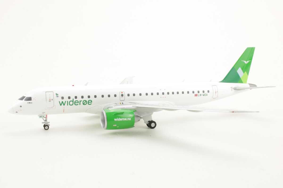 Embraer E190-E2 Wideroe LN-WEA Gemini Jets G2WIF1232 1:200 - Image 3