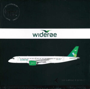 Embraer E190-E2 Wideroe LN-WEA Gemini Jets G2WIF1232 1:200