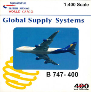 Boeing 747-400 Global Supply Systems G-GSSA Big Bird 1:400