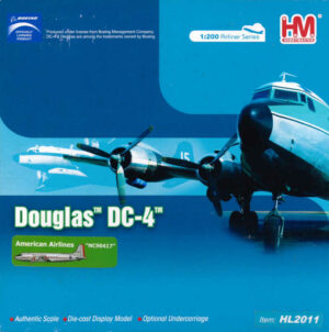 Douglas DC-4 American Airlines "Flagship Monterrey" NC90417 Hobbymaster HL2011 1:200