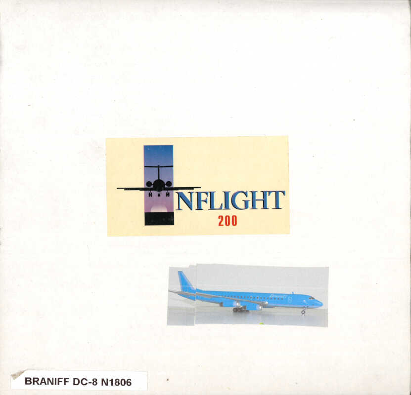 *2.Wahl* Douglas DC-8-62 Braniff N1806 Inflight200 IF80004 1:200 *2nd choice*
