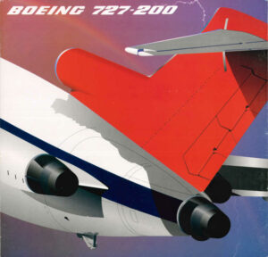 Boeing 727-200 Northwest Orient N293US Jet-X JETL179A 1:200