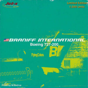 Boeing 727-200 Braniff International N353BN Jet-X JX031 1:400