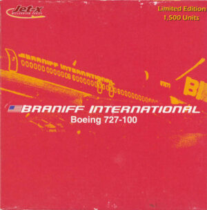 Boeing 727-100 Braniff International N308BN Jet-X JX032 1:400