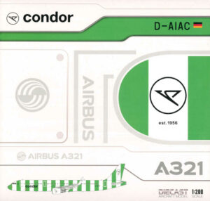 Airbus A321 Condor D-AIAC JC Wings LH2407 1:200