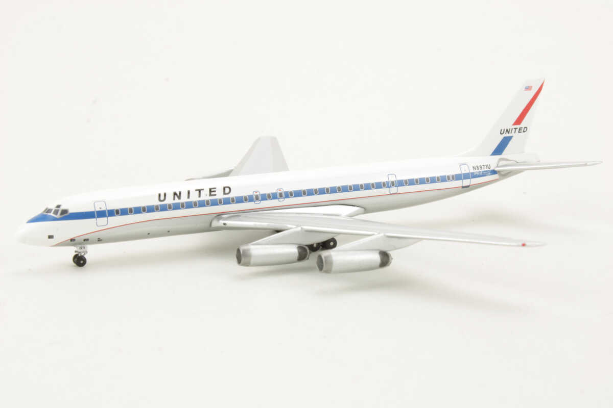 Douglas DC-8-62 United Airlines N8971U Aeroclassics S8UAL005 1:400 – Bild 3