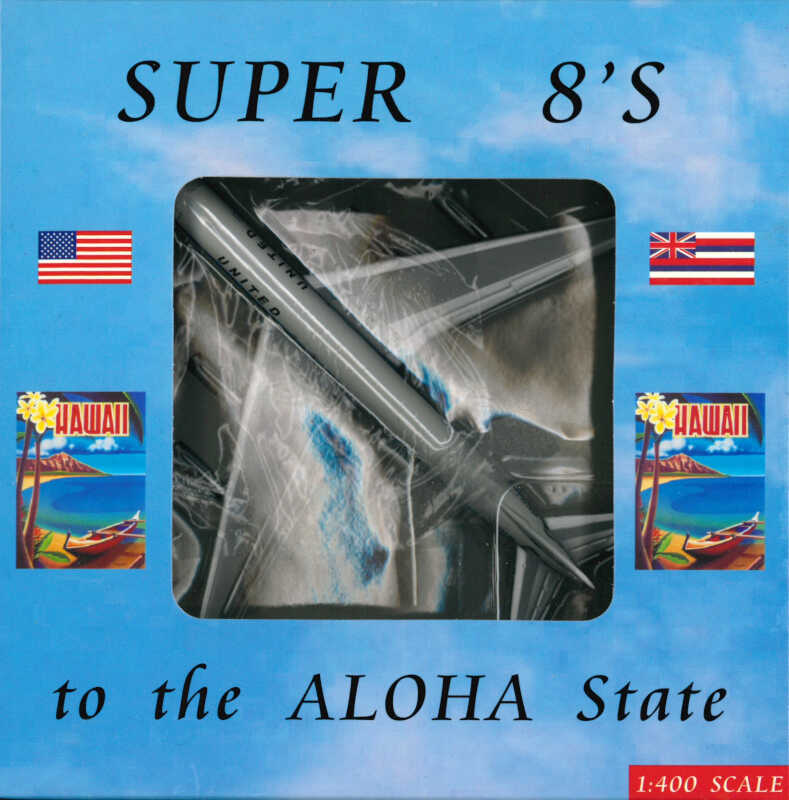 Douglas DC-8-62 United Airlines N8971U Aeroclassics S8UAL005 1:400