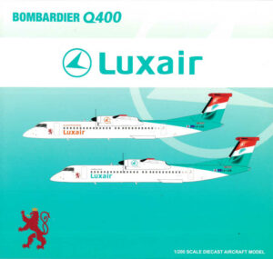 Bombardier Q400 Luxair LX-LGE JC Wings XX20169 1:200