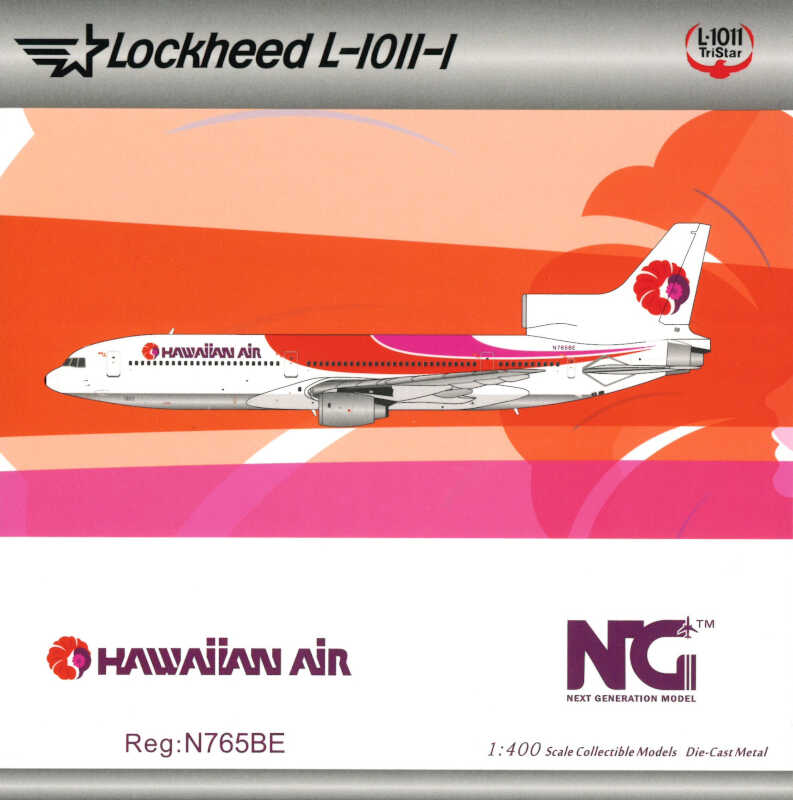 Lockheed L-1011-1 Hawaiian Airlines N765BE NG Models 31001 1:400