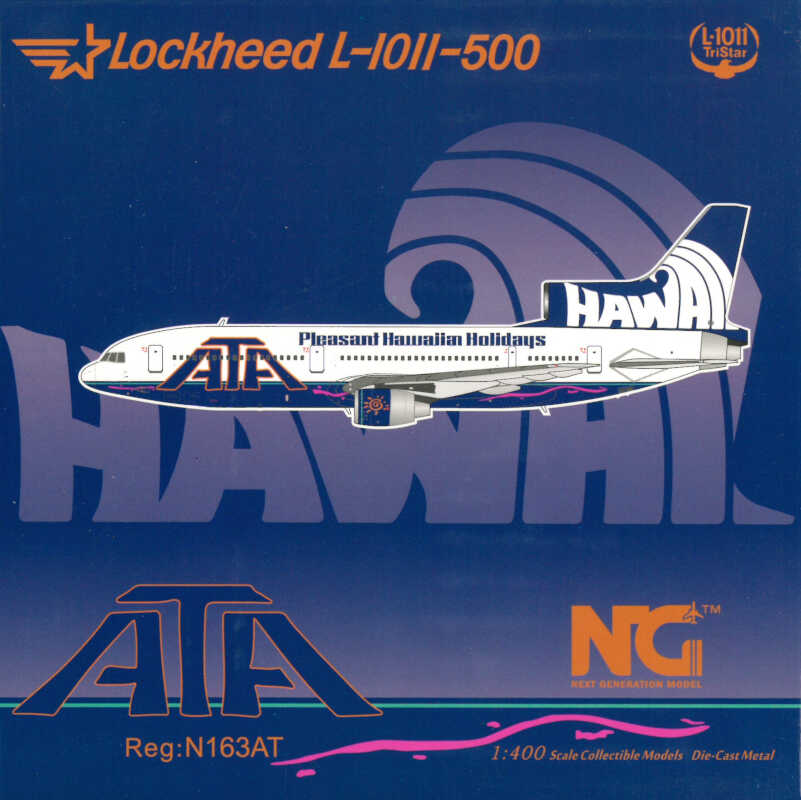 Lockheed L-1011-500 ATA American Trans Air N163AT NG Models 35012 1:400