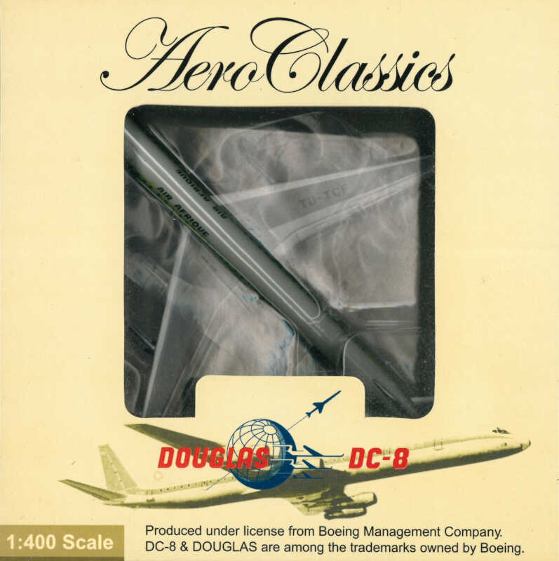 Douglas DC-8-63CF Air Afrique TU-TCF Aeroclassics ACAFQ0108 1:400