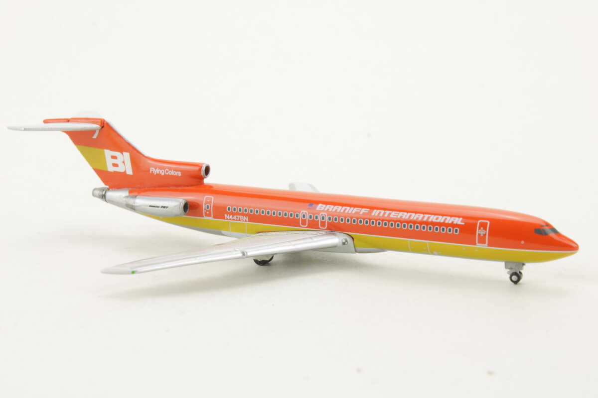 Boeing 727-200 Braniff International N447BN Gemini Jets GJBNF185 1:400 – Bild 2