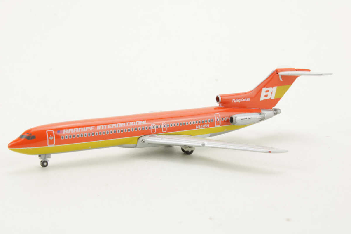 Boeing 727-200 Braniff International N447BN Gemini Jets GJBNF185 1:400 – Bild 3