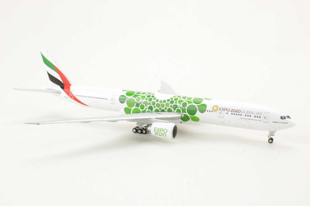 Boeing 777-300ER Emirates "Expo 2020" A6-EPU Gemini Jets GJUAE1817 1:400 – Bild 2