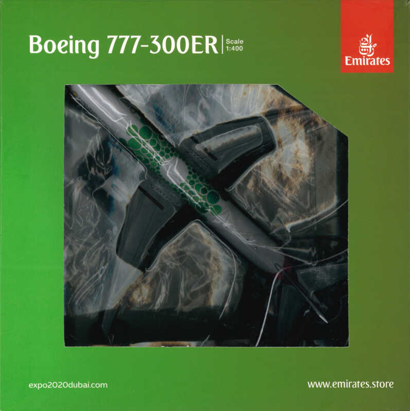 Boeing 777-300ER Emirates "Expo 2020" A6-EPU Gemini Jets GJUAE1817 1:400