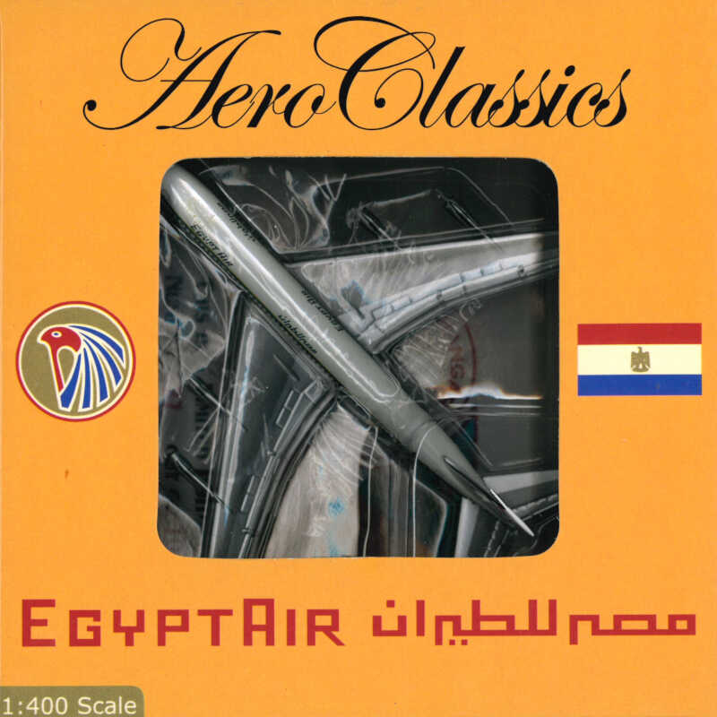 Boeing 707-320C Egyptair SU-AOW "Exclusive for scale Hangar members" Aeroclassics HC-044 1:400