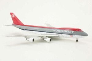 Alternative view of Boeing 747-200 Northwest Airlines N623US Jet-X JX481 1:400