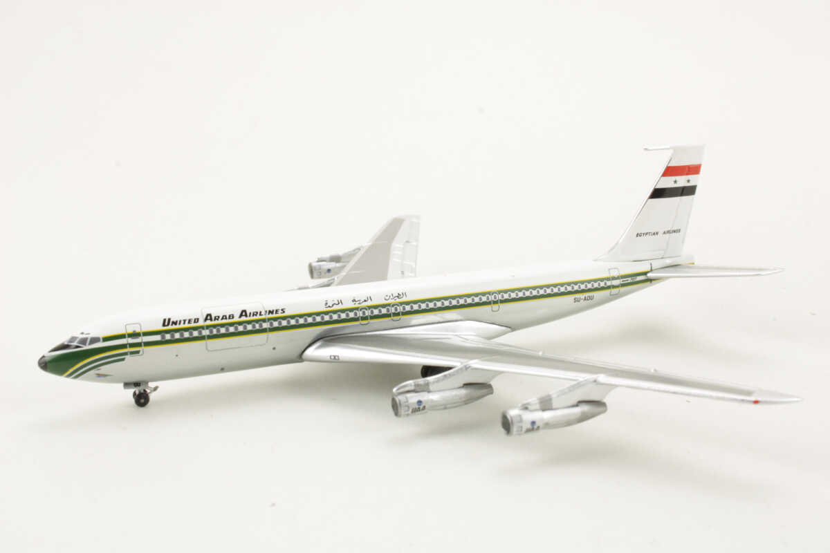 Boeing 707-320C United Arab Airlines SU-AOU Aeroclassics 1:400 – Bild 3