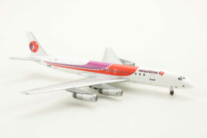 Alternative view of Douglas DC-8-62 Hawaiian Airlines N8970U Aeroclassics ACHAL0508 1:400