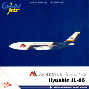 Ilyushin IL-86 Armenian Airlines EK-86118 Gemini Jets GJRME1010 1:400