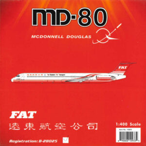 McDonnell Douglas MD-82 FAT Far Eastern Air Transport B-28025 Phoenix 10933 1:400