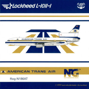 Lockheed L-1011-1 ATA American Trans Air N186AT NG Models 31016 1:400