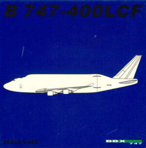 Boeing 747-400LCF Dreamlifter "All White" N747BC Netmodels 1:500