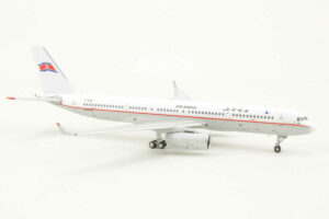Alternative view of Tupolev TU-204-100 Air Koryo P-633 NG Models 40006 1:400