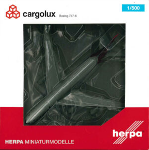Boeing 747-8 Cargolux LX-VCD Herpa 519199-001 1:500