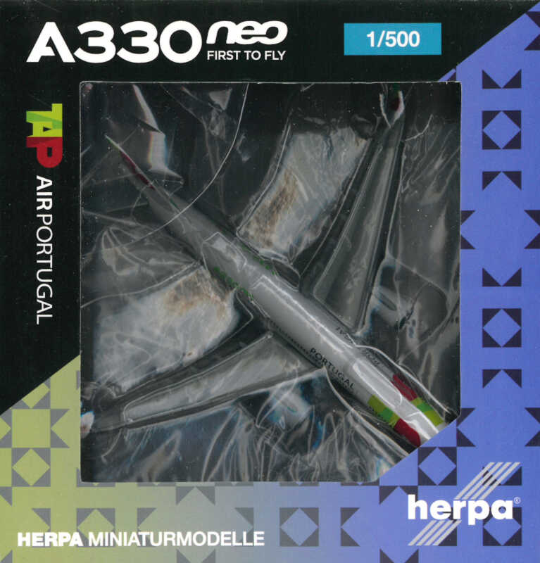 Airbus A330-900neo TAP Air Portugal CS-TUA Herpa 532860 1:500