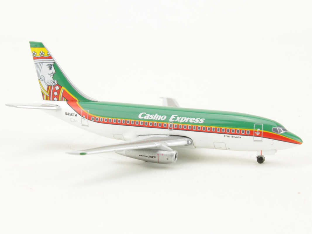 Boeing 737-200 Casino Express "King of Diamonds" N456TM Herpa 535694 1:500 – Bild 2