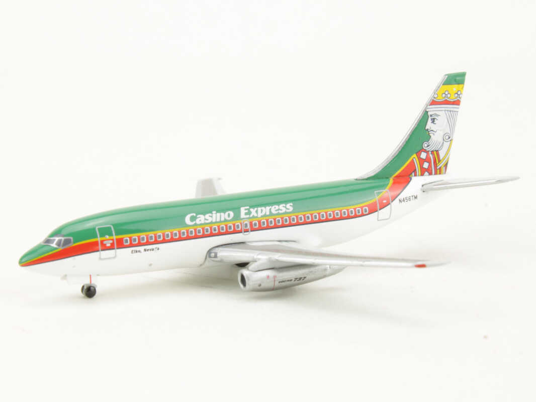Boeing 737-200 Casino Express "King of Diamonds" N456TM Herpa 535694 1:500 – Bild 3