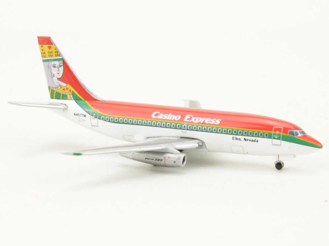Boeing 737-200 Casino Express "Queen of Hearts" N457TM Herpa 535700 1:500 – Bild 2