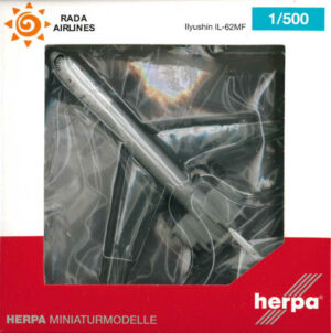 Ilyushin IL-62MF Rada Airlines EW-450TR Herpa 537308 1:500