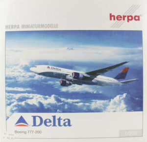 Boeing 777-200 Delta Air Lines N863DA Herpa 550246 1:200