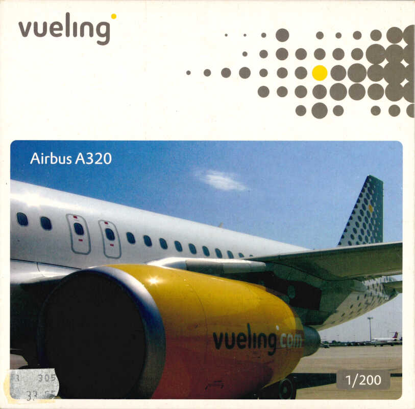 Airbus A320 Vueling EC-IZD Herpa 550918 1:200
