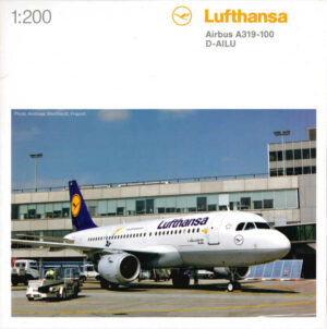Airbus A319-100 Lufthansa D-AILU Herpa 553100 1:200