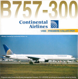 Boeing 757-300 Continental Airlines Dragon Wings 55453 1:400
