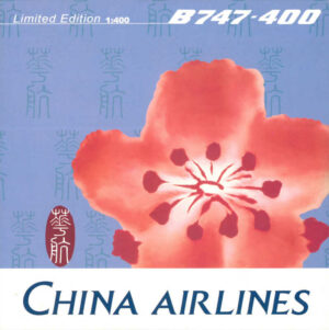 Boeing 747-400 China Airlines B-18211 "Exclusive for Airshop Taiwan" Dragon Wings 55786 1:400