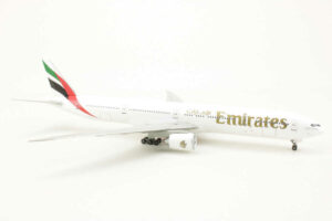 Alternative view of Boeing 777-300 Emirates "Dr. Peters" Dragon Wings 56116 1:400