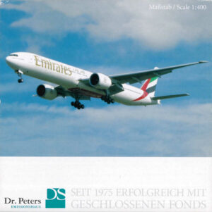 Boeing 777-300 Emirates "Dr. Peters" Dragon Wings 56116 1:400