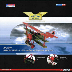 Fokker DR1 152/17 Ritt. Manfred von Richthofen, March 1918 Corgi AA38304 1:48