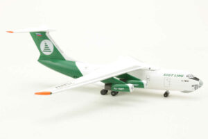 Alternative view of Ilyushin IL-76 East Line RA-76817 Aeroclassics ACRA76817B 1:400